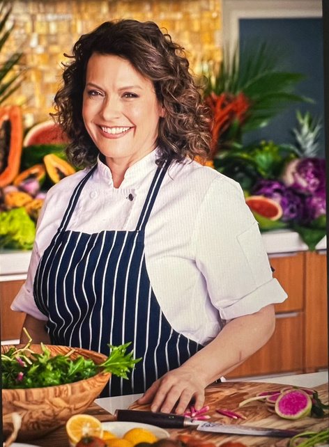 Chef Lindy Howell in her kitchen